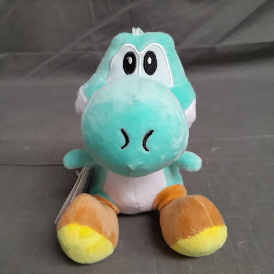 LIGHT BLUE AQUA YOSHI PLUSH TEDDY