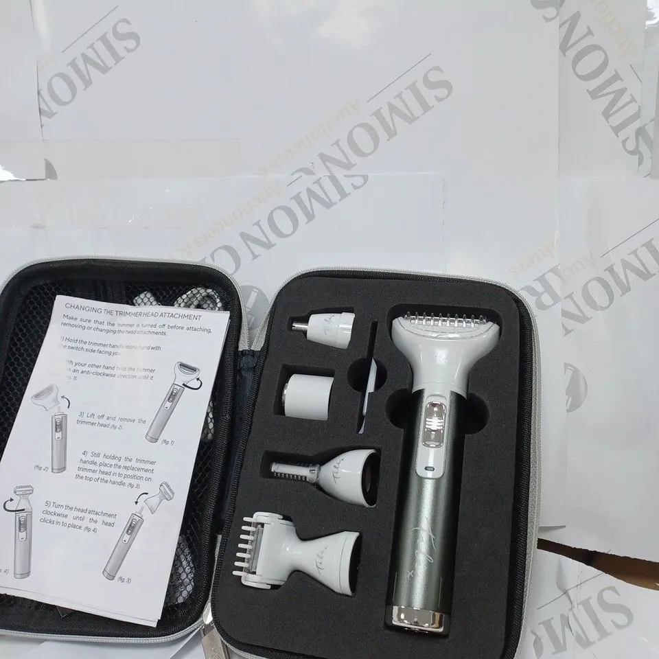 TILI 5-IN-1 MULTI-FUNCTION HAIR REMOVAL KIT - SILVER