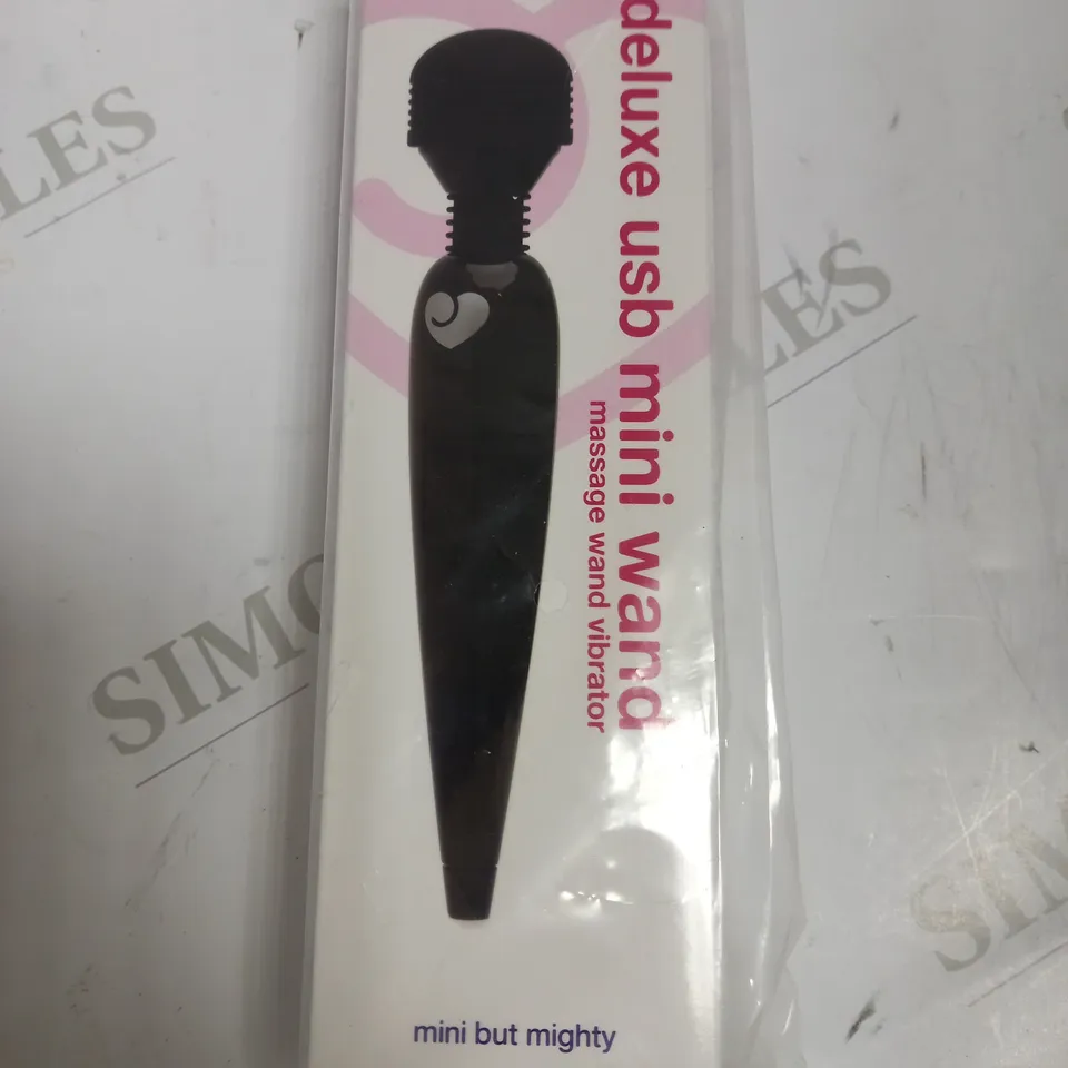 BOXED LOVEHONEY DELUXE USB MINI WAND MASSAGE WAND VIBRATOR