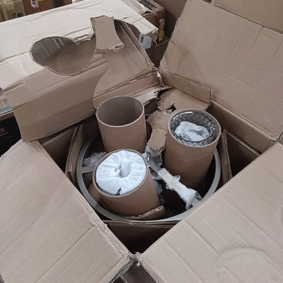 BOXED ACROMA LIGHT - BRONZE/GLASS (1 BOX)