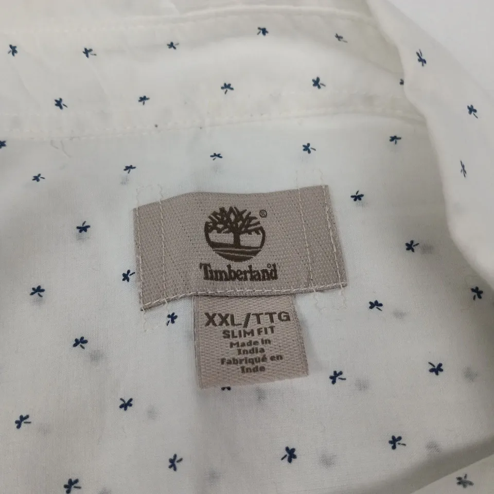 TIMBERLAND WHITE SHIRT – XXL/TTG SLIM FIT