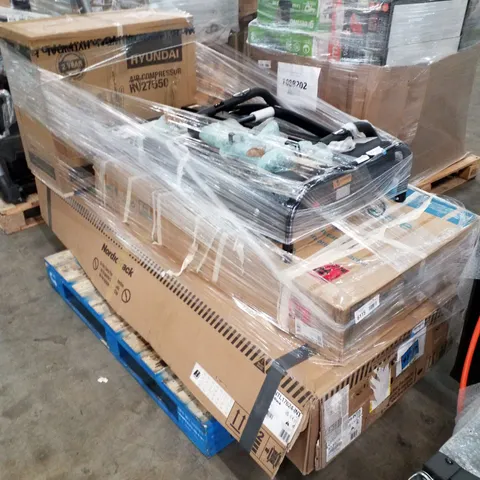 MOBVOI HOME INCLINE 3HP FOLDING TREADMILL, HYUNDAI 50 LITRE AIR COMPRESSOR, BLUETOOTH NERO PRO TREADMILL AND NORDICTRACK T SERIES 5 TREADMILL - UNPROCESSED RAW RETURNS