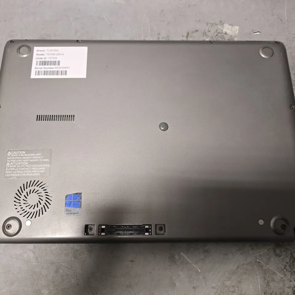 TOSHIBA TECRA Z40-A LAPTOP 