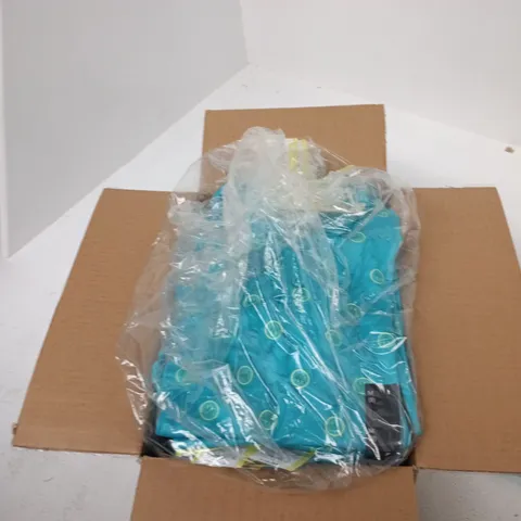 BOX OF APPROXIMATELY 12 ALL IN MOTION POLO SHIRTS IN ASSORTED SIZES