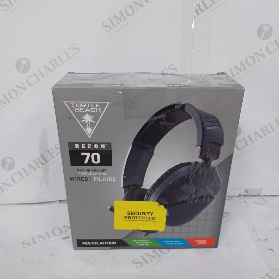 TURTLE BEACH RECON 70 MULTIPLATFORM WIRED GAMING HEADSET 