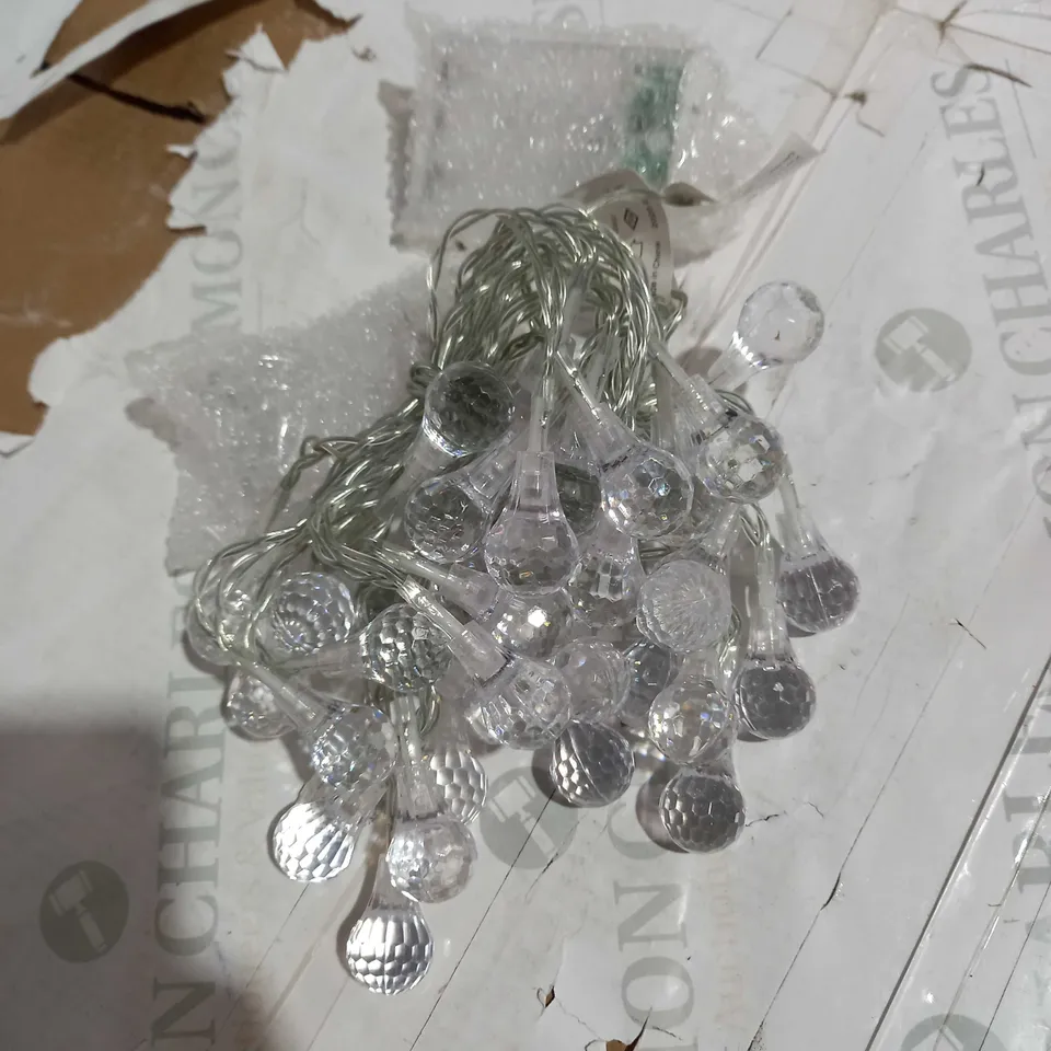 LED LIGHT STRING IN LIGHTBULB STYLE 2 FACET