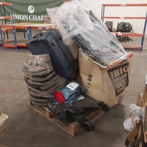 PALLET OF ASSORTED CONSUMER PRODUCT/FURNITURE PARTS ECT