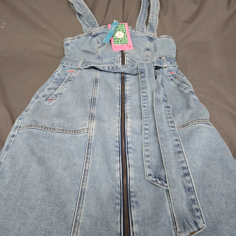 SCAMP & DUDE DENIM STRAPPY SUNDRESS - SIZE 10