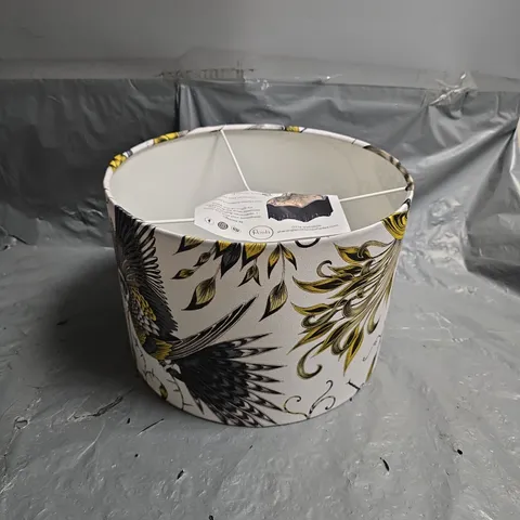 THE POSH LAMPSHADE COMPANY AUDUDON GOLD DRUM LAMPSHADE
