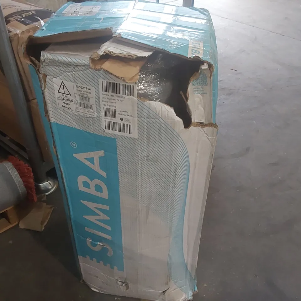QUALITY BOXED SIMBA HYBRID 180CM SUPER KING MATTRESS