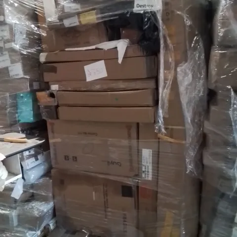 PALLET OF ASSORTED HOUSEHOLD GOODS AND PRODUCTS TO INCLUDE;TABLE,COOKING SET,FIREPIT 