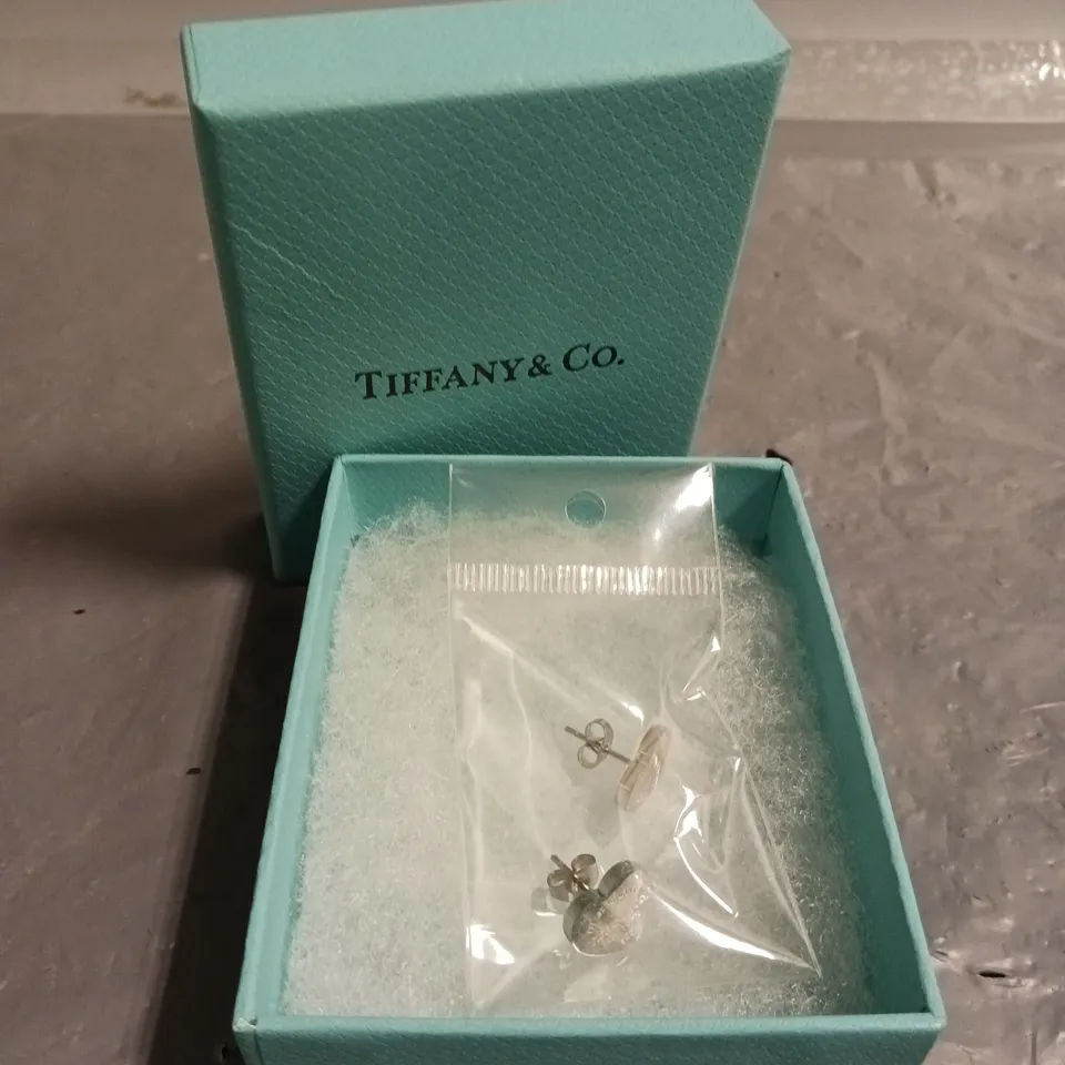 TIFFANY & CO 925 SILVER EARRINGS 