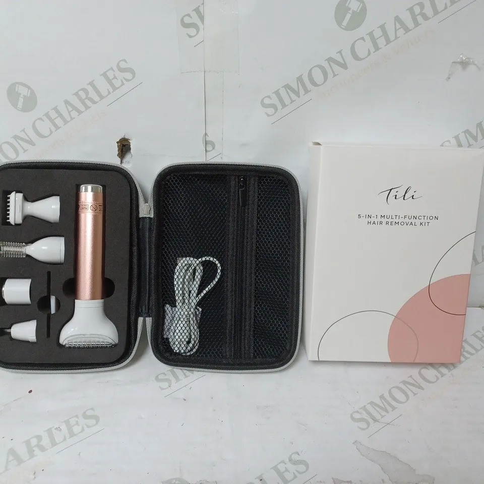 TILI 5-IN-1 MULTI FUNCTION HAIR REMOVAL KIT 