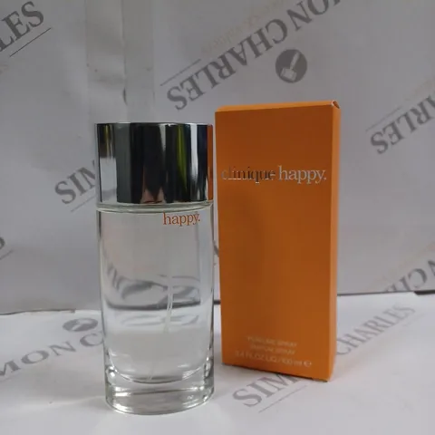 BOXED CLINIQUE HAPPY EAU DE PARFUM 100ML SPRAY