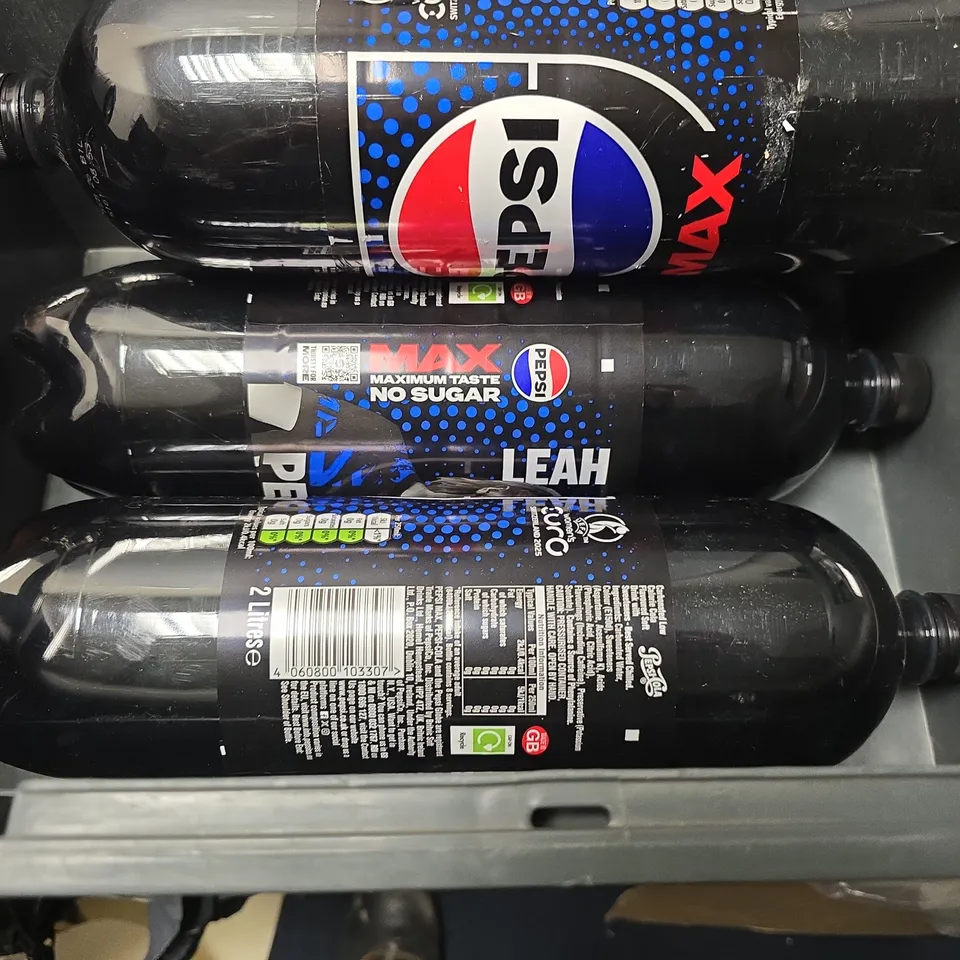 APPROXIMATELY 5 ASSORTED DRINKS ITEMS TO INCLUDE - PEPSI MAX , J20 ORANGE & PASSION FRUIT
