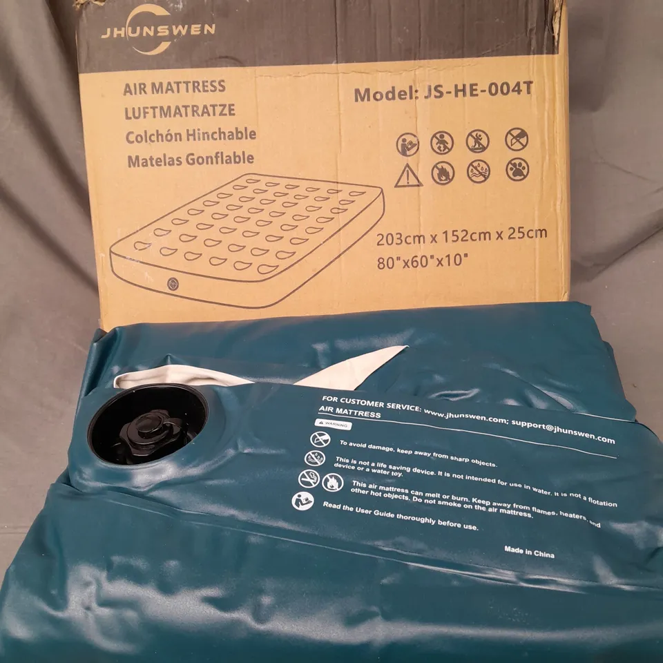 BOXED JHUNSWEN INFLATABLE MATTRESS  