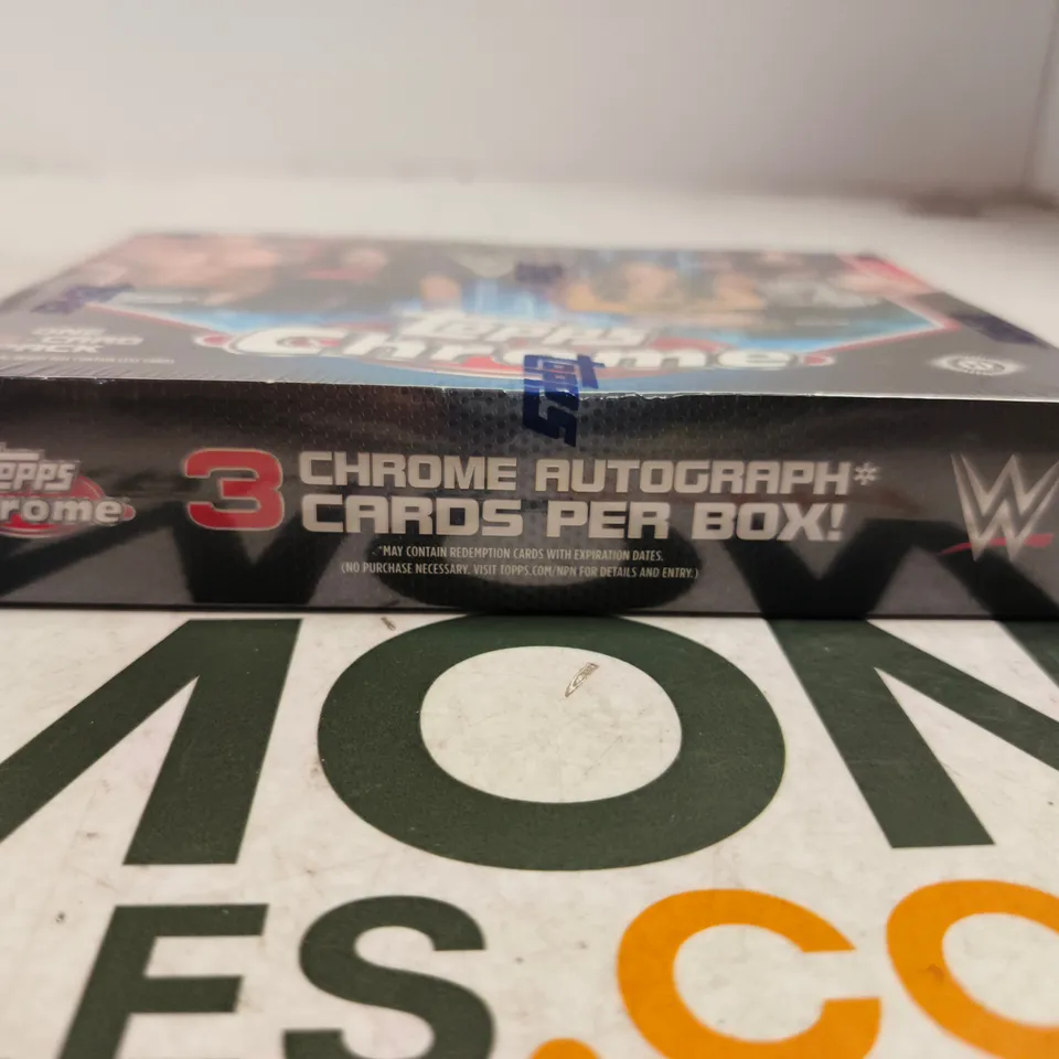 TOPPS CHROME 2026 TRADING CARDS WWE