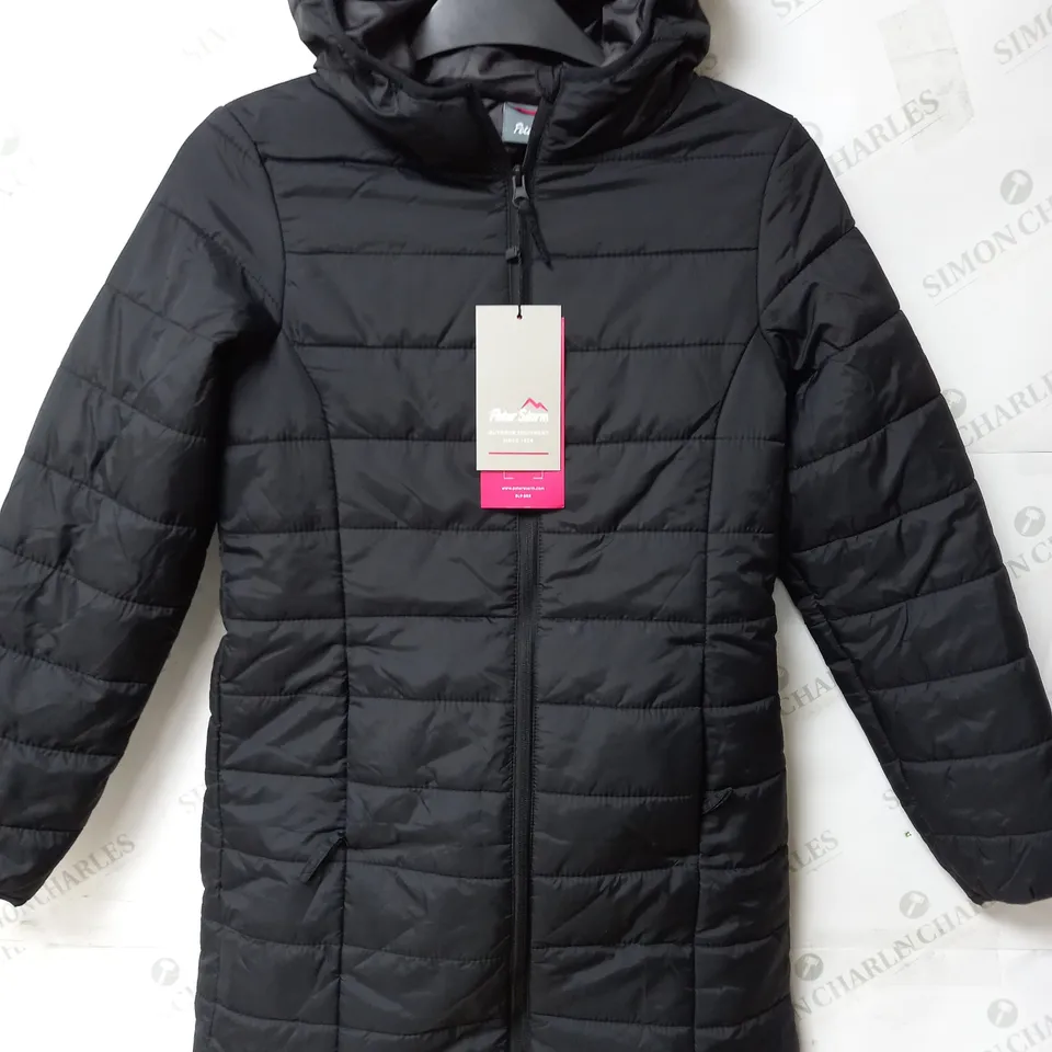 PETER STORM LONGLINE BLISCO BLACK JACKET - 8(W)