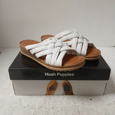 HUSH PUPPIES ALYSSA SANDAL WHITE β UK 6