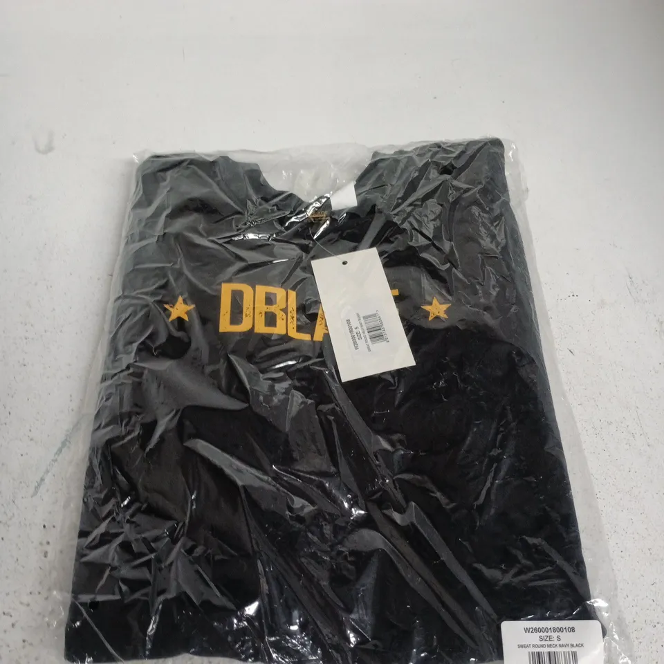 DBLADE NAVY ROUND-NECK SWEATSHIRT – UK SIZE S