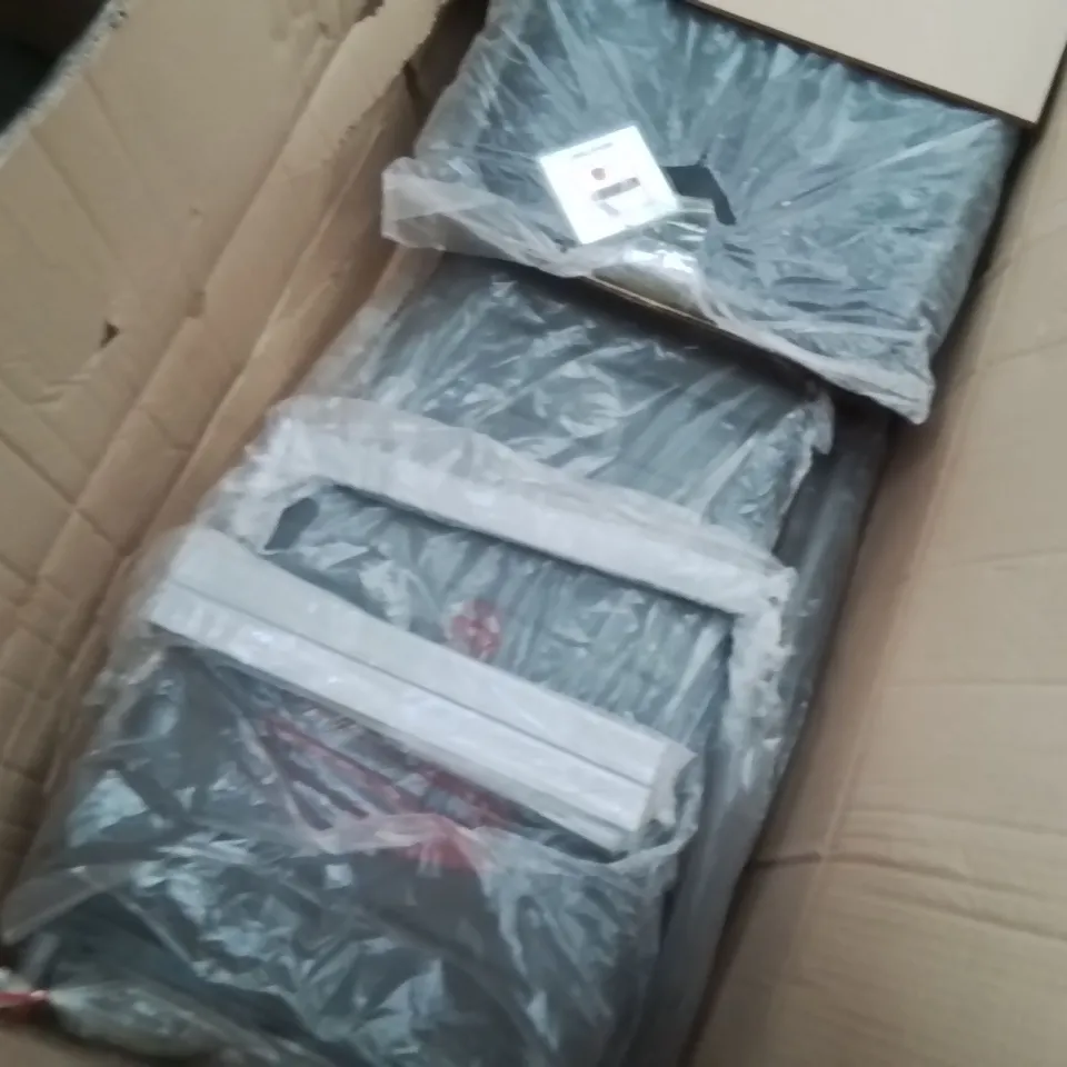 BOXED BRAVICH DINING CHAIR GREY+SILVER 1PC