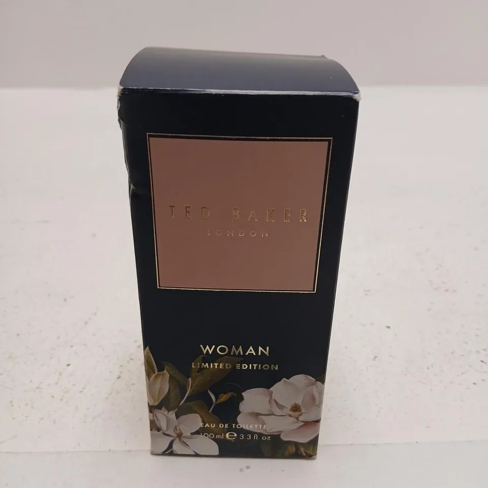 BOXED TED BAKER WOMAN LIMITED EDITION EAU DE TOILETTE 100ML