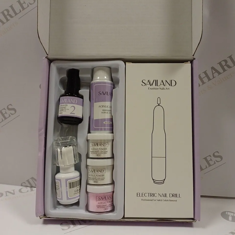 BOXED SAVILAND ACRYLIC NAIL KIT