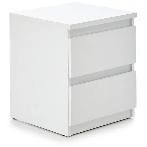 LISSON 2 DRAWER BEDSIDE TABLE