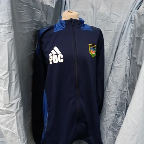 ADIDAS SLIM FIT JACKET – NAVY, UK 2XL (MEN'S)