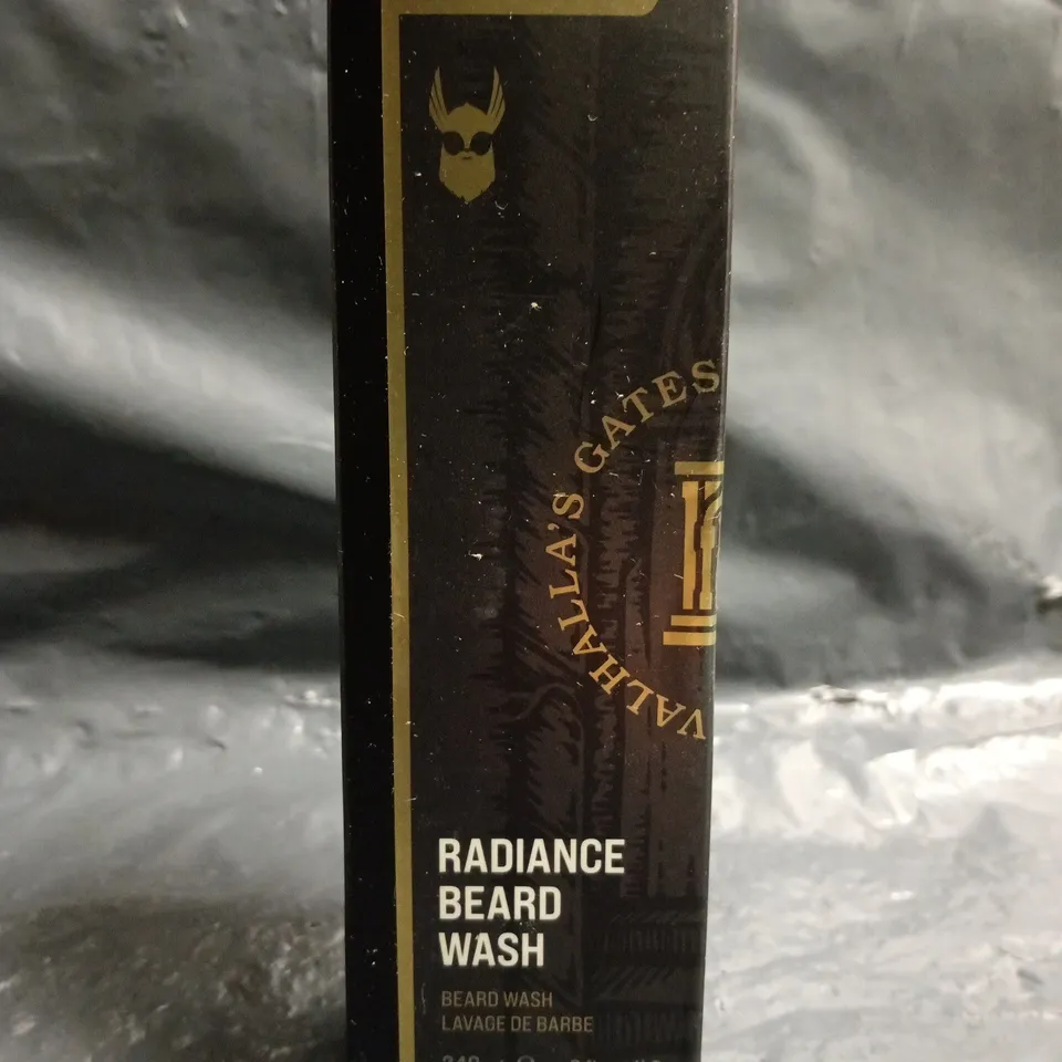 VALHALLAH'S GATES GOLD COLLECTION RADIANCE BEARD WASH (240ML)