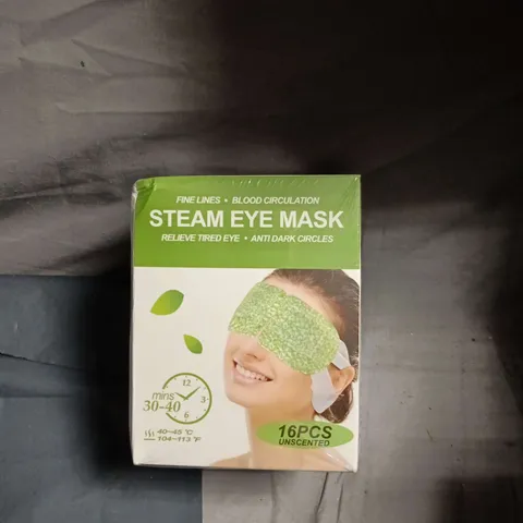STEAM EYE MASK – UNSCENTED, 16 PCS