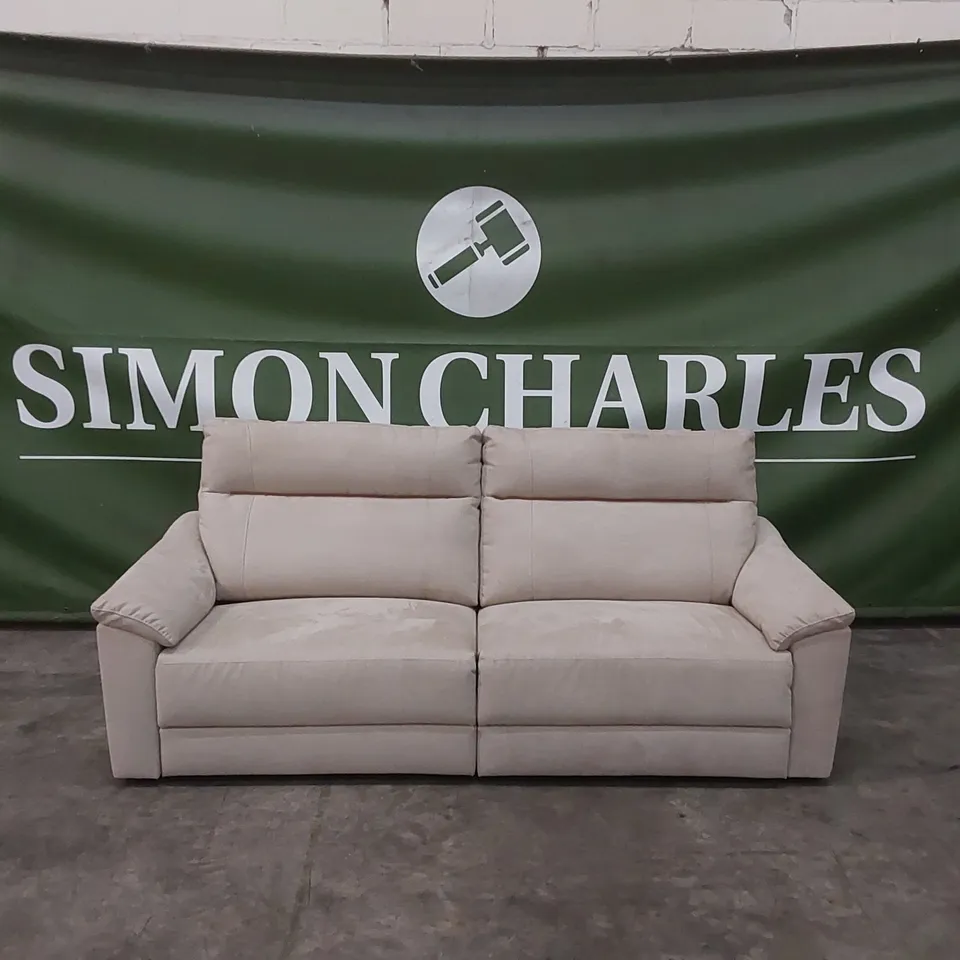 QUALITY DESIGNER ITALIAN MADE 3 SEATER ELECTRIC RECLINER SOFA