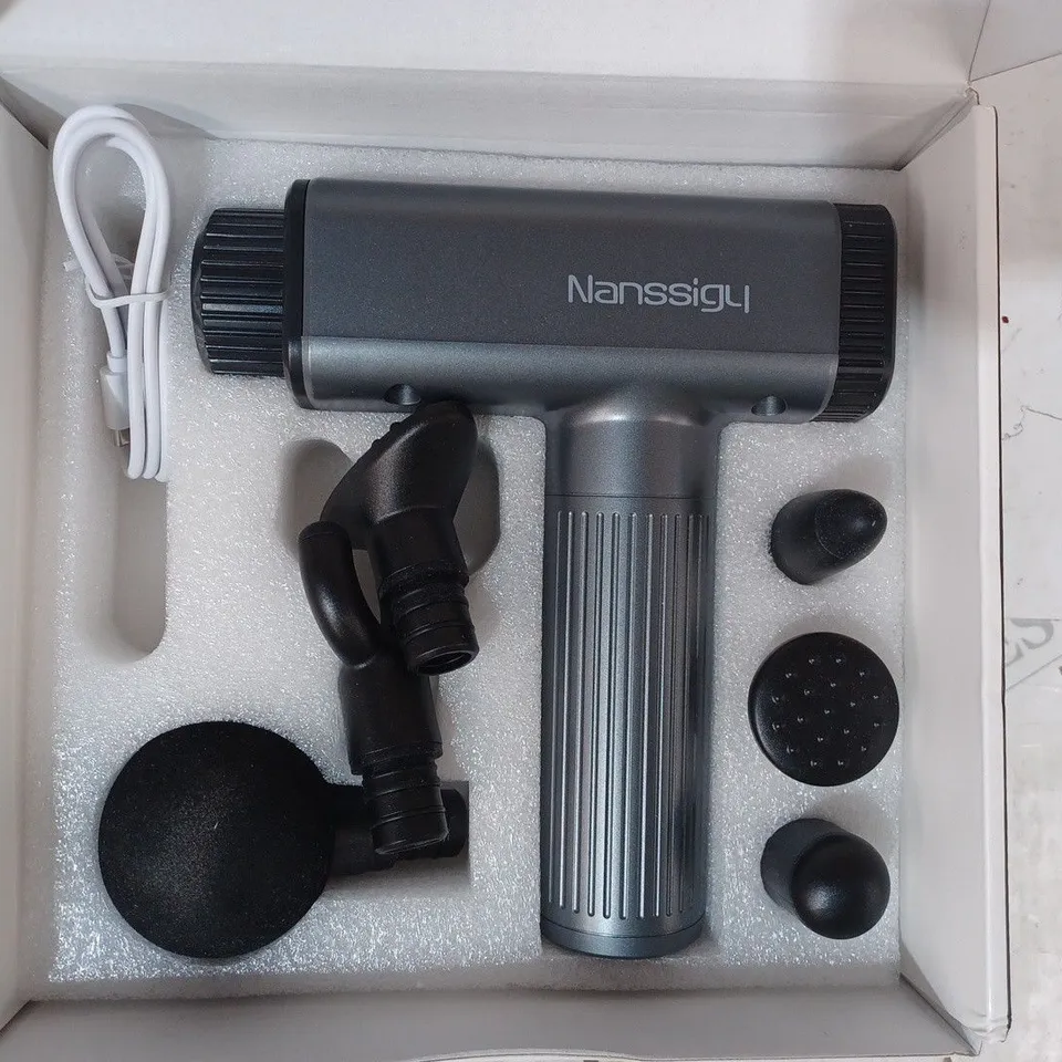 BOXED NANSSIGY MASSAGE GUN