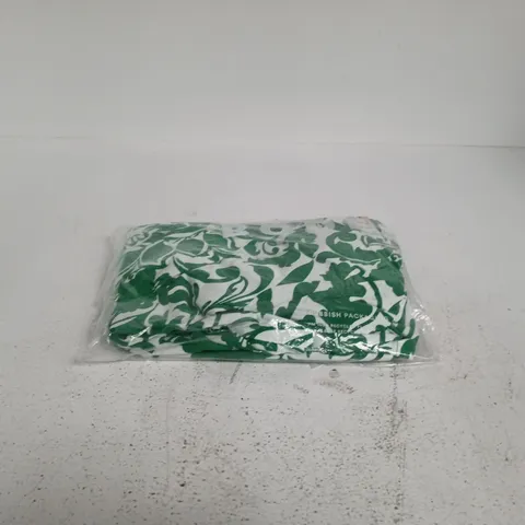 BODEN GREEN/WHITE PATTERNED DRESS WOMENS UK16R TAGGED