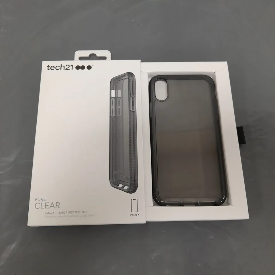 APPROXIMATELY 100 TECH21 PURE CLEAR PHONE CASE FOR IPHONE X 