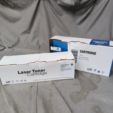 BOX OF APPROXIMATELY 10 ASSORTED PRINTER CARTRIDGE PRODUCTS