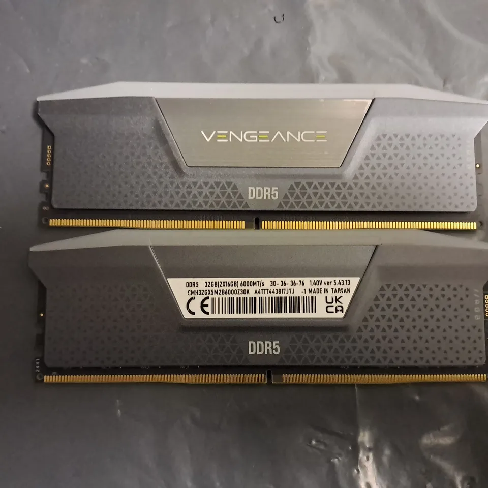 VENGEANCE DDR5 2X16GB RAM 6000MT/S