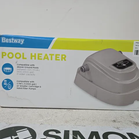 BESTWAY POOL HEATER – BOXED FOR ABOVE-GROUND POOLS