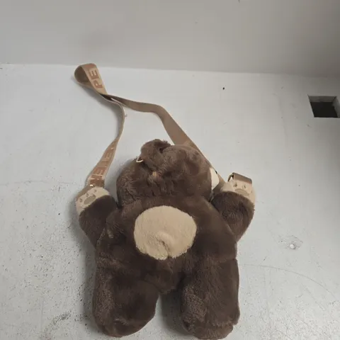 PETER ALEXANDER PLUSH DOG TOY BAG– MOCHA, DESIGNED IN AUSTRALIA