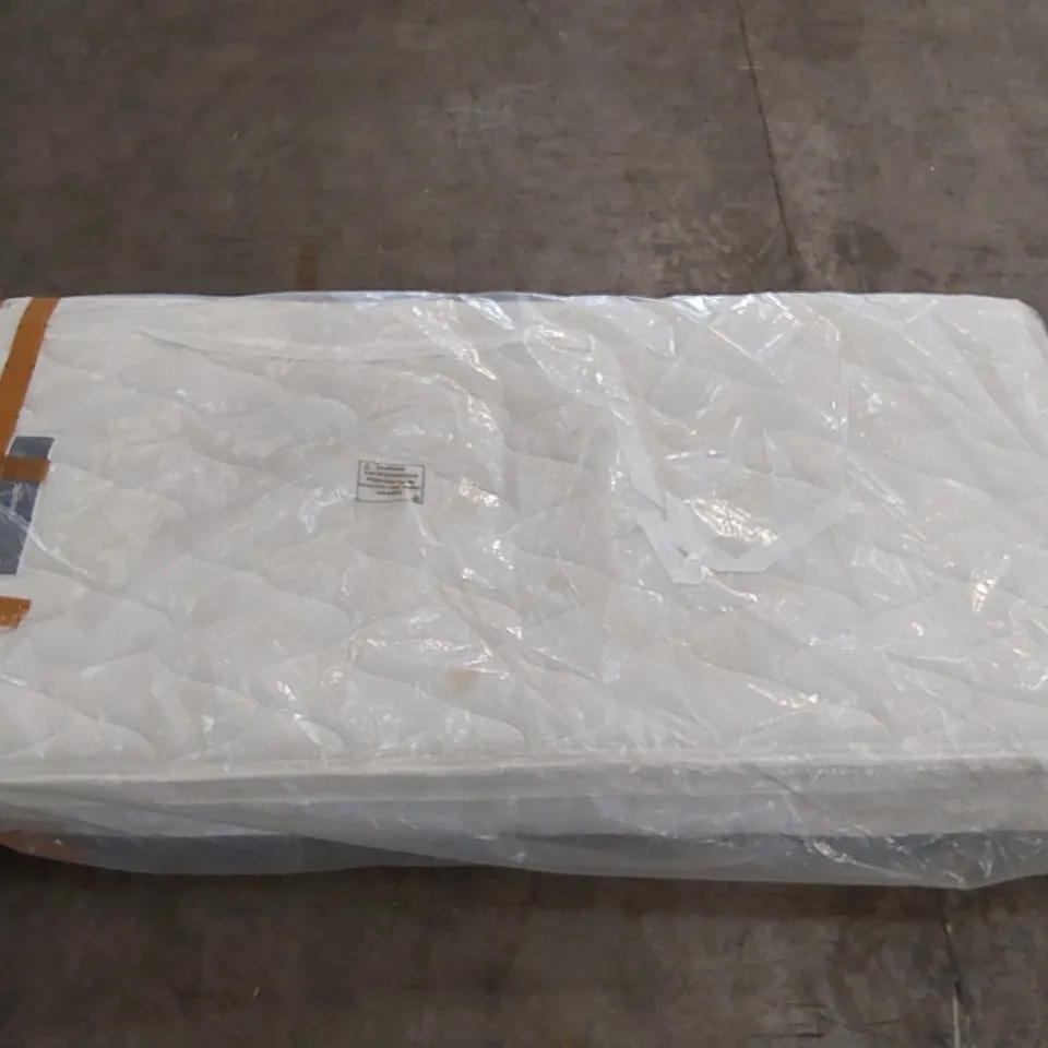 BAGGED DESIGNER 90CM SILENTNIGHT PILLOWTOP MIRACOIL SPRUNG FIRM MATTRESS  RRP £349