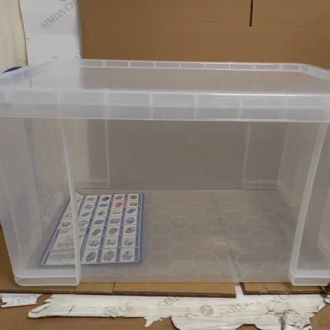REALLY USEFUL STORAGE CONTAINER - CLEAR