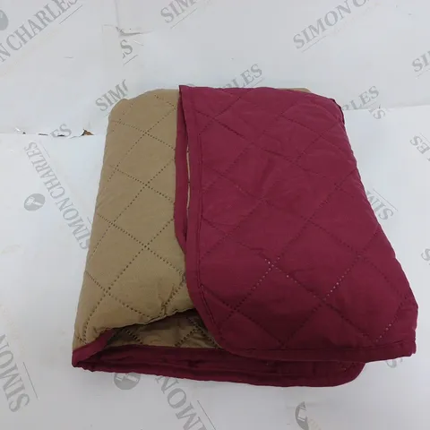 MOONLIGHT BEDDING SOFA COVER BURGUNDY/BROWN