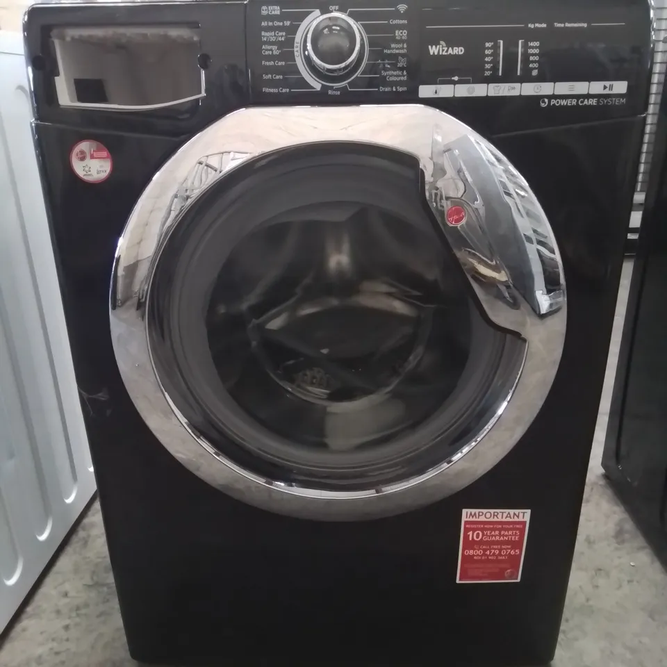HOOVER 10KG HWASH 300 WASHING MACHINE IN BLACK 
