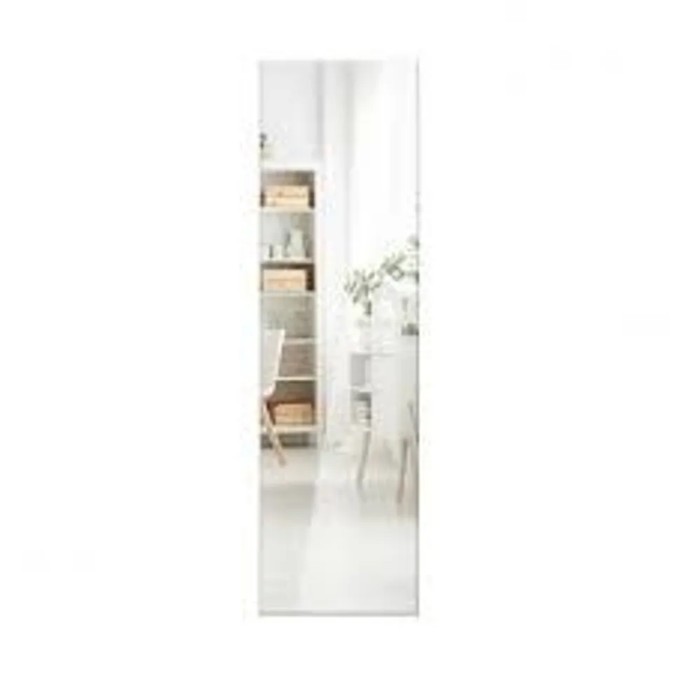 BOXED COSTWAY FULL LENGTH WALL MOUNTED MIRROR FOR BATHROOM BEDROOM ENTRYWAY