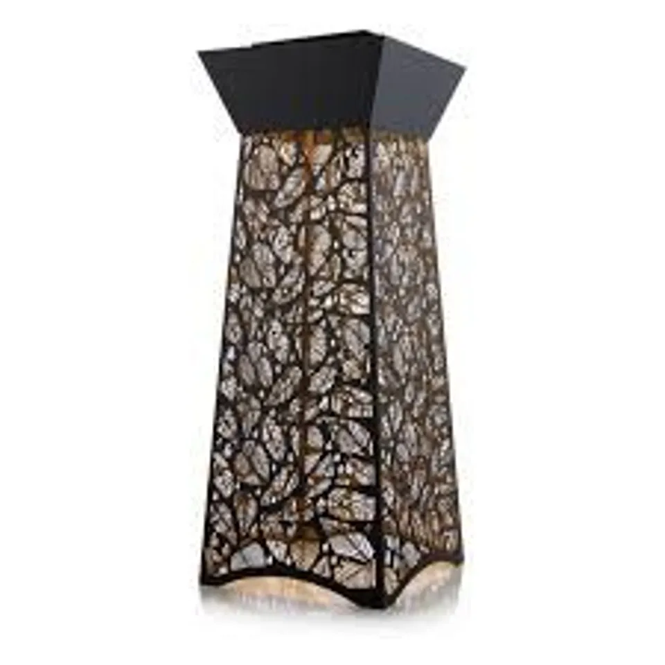 GARDEN REFLECTIONS 2IN1 PLANTER WITH SOLAR LIGHT