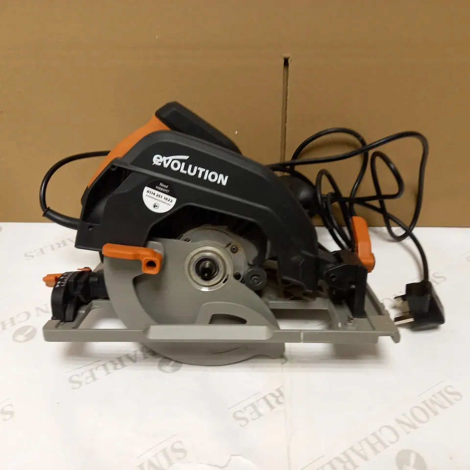 EVOLUTION POWER TOOLS R185CCSX MULTI-MATERIAL CIRCULAR SAW