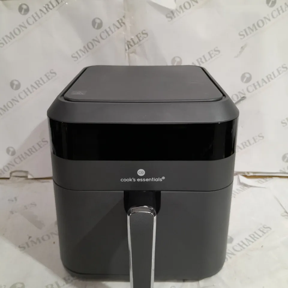 BOXED COOK'S ESSENTIALS 5.8L AIR FRYER IN SLATE GREY