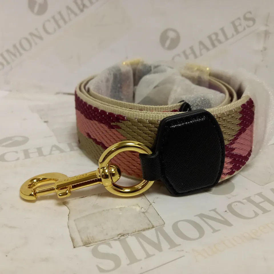 MARC JACOBS PATTERN CANVAS BELT