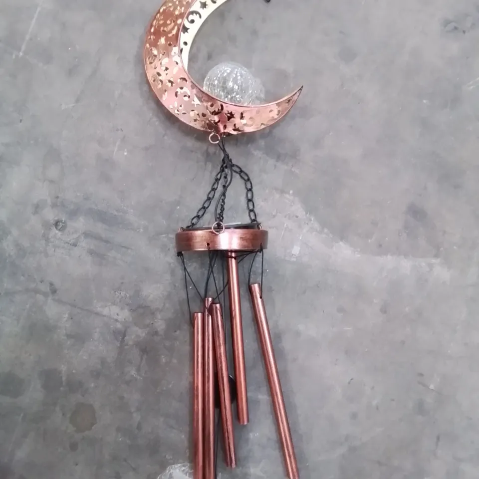 SOLAR LED WIND CHIME - MOON