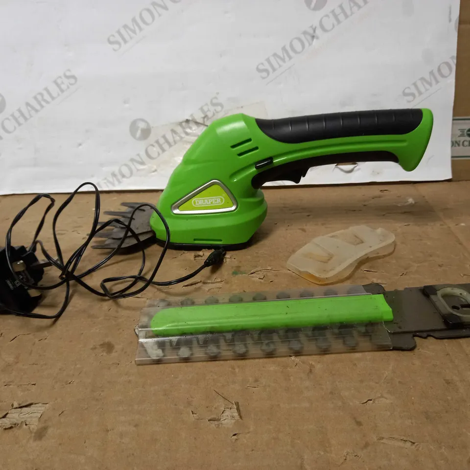 DRAPER CORDLESS GRASS & HEDGE SHEAR KIT